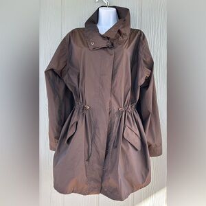 65*. SIMPLE VERA WANG
Women’s Waterproof Windproof Hooded Rain Jacket Full Zip